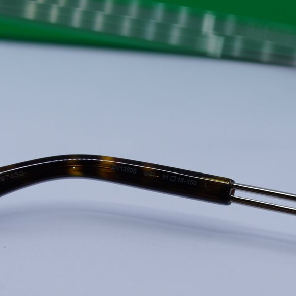 Bottega Veneta BV1380S 001 Square Sunglasses - Silver/Brown - Picture 7 of 11